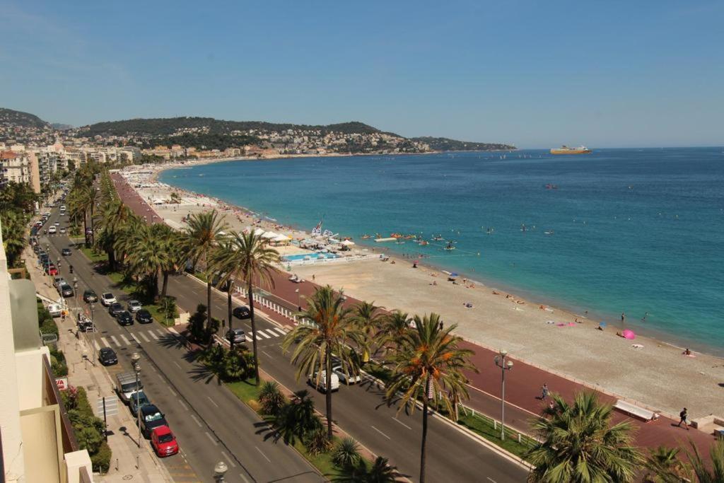 Appartement Front De Mer - Promenade Des Anglais Nizza Exterior foto
